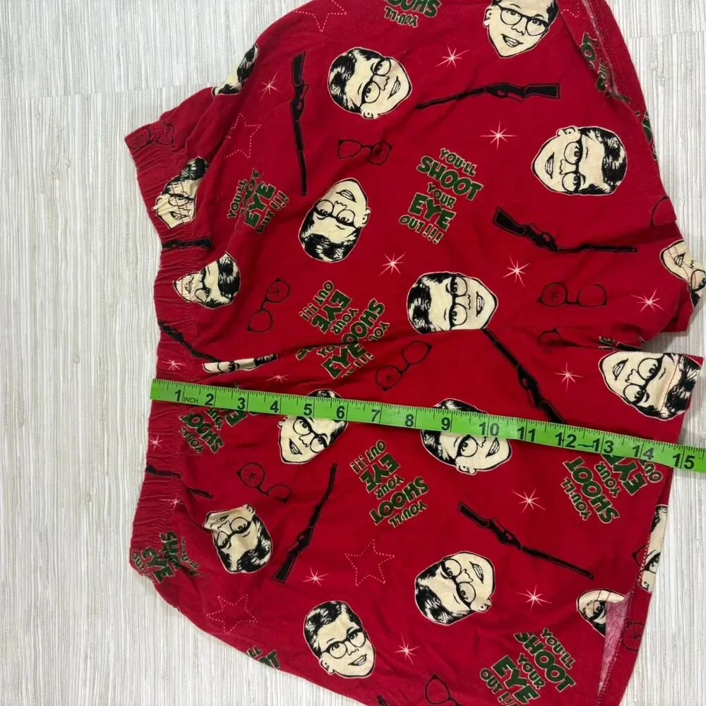 A CHRISTMAS STORY LARGE Ralphie boxer shorts EUC